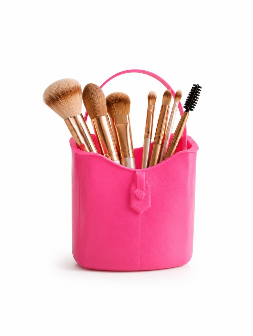3d Printed Handmade Pink Mini Purse, Tote Vase, Vanity Organizer, Shelf Decor
